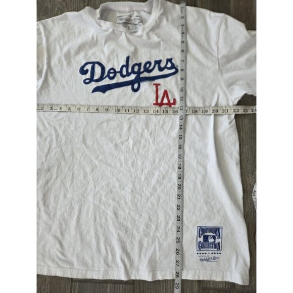 Los Angeles Dodgers Mitchell & Ness T Shirt Size XLarge Brooklyn Throwback. EUC - Picture 3 of 5